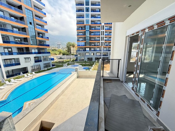 Kвартира в Алании Махмутлар 1+1 в комплексе GoldSun 13 - Фото 14