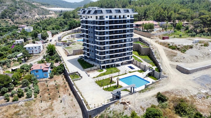 Квартира в Турции 1+1 в комплексе Toprak Shine в Демирташе, Алания - Фото 3