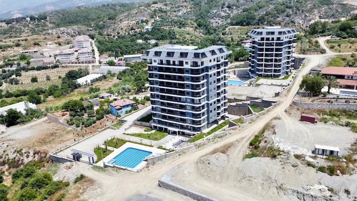 Квартира в Турции 1+1 в комплексе Toprak Shine в Демирташе, Алания - Фото 4