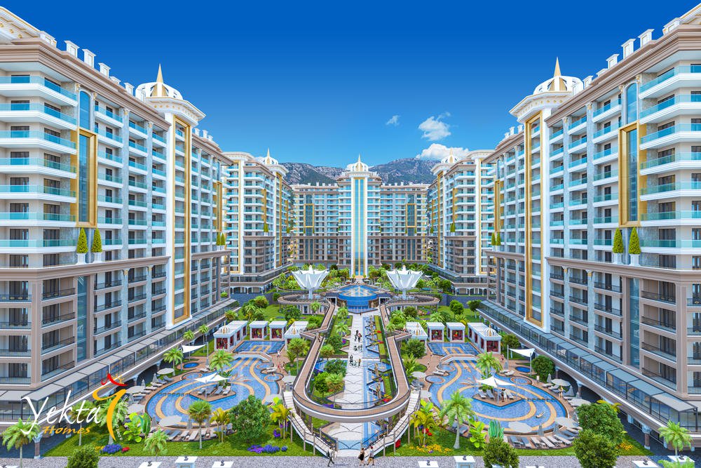 Уникальный дуплекс 2+1 в элитном комплексе Yekta Kingdom Premium в Махмутларе, Алания - Фото 1