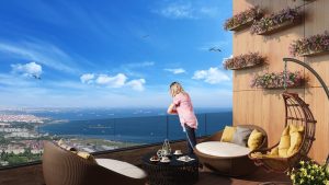 Квартира в Стамбуле в новом комплексе İnMari Oksijen в районе Бейликдюзю - Фото 13