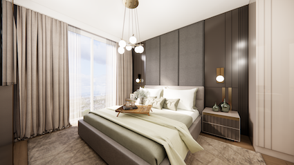 Квартира в Стамбуле в новом комплексе Mega Garden в районе Зейтинбурну - Фото 26