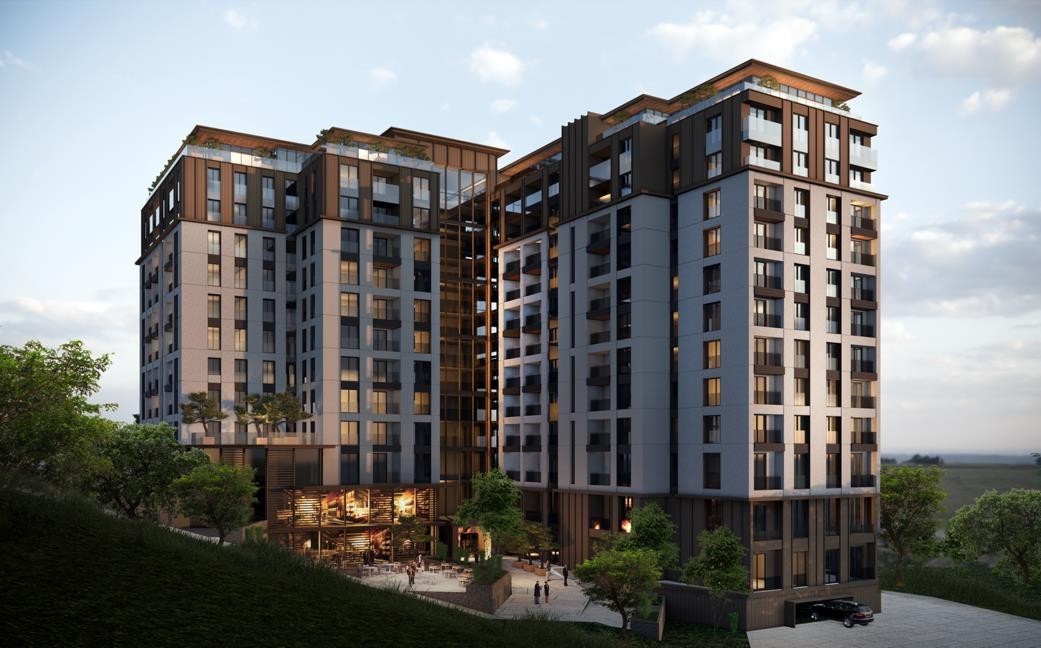 Квартира в Стамбуле в современном комплексе Centric Istanbul в районе Кючюкчекмедже - Фото 1