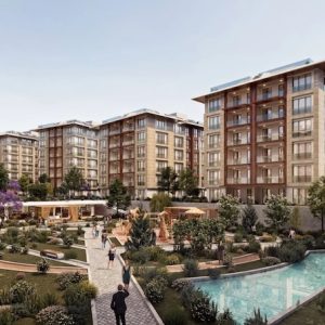 Квартира в Стамбуле в комплексе Alya Konutlari Merkezefendi в Зейтинбурну