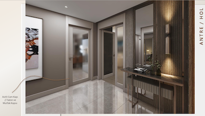 Квартира в Стамбуле в готовом комплексе Referans Beylikduzu в районе Бейликдюзю - Фото 6