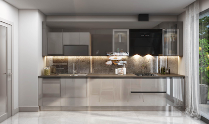 Квартира в Стамбуле в готовом комплексе Referans Beylikduzu в районе Бейликдюзю - Фото 14