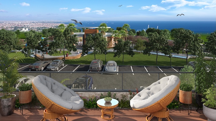 Квартира в Стамбуле в новом комплексе İnMari Oksijen в районе Бейликдюзю - Фото 12