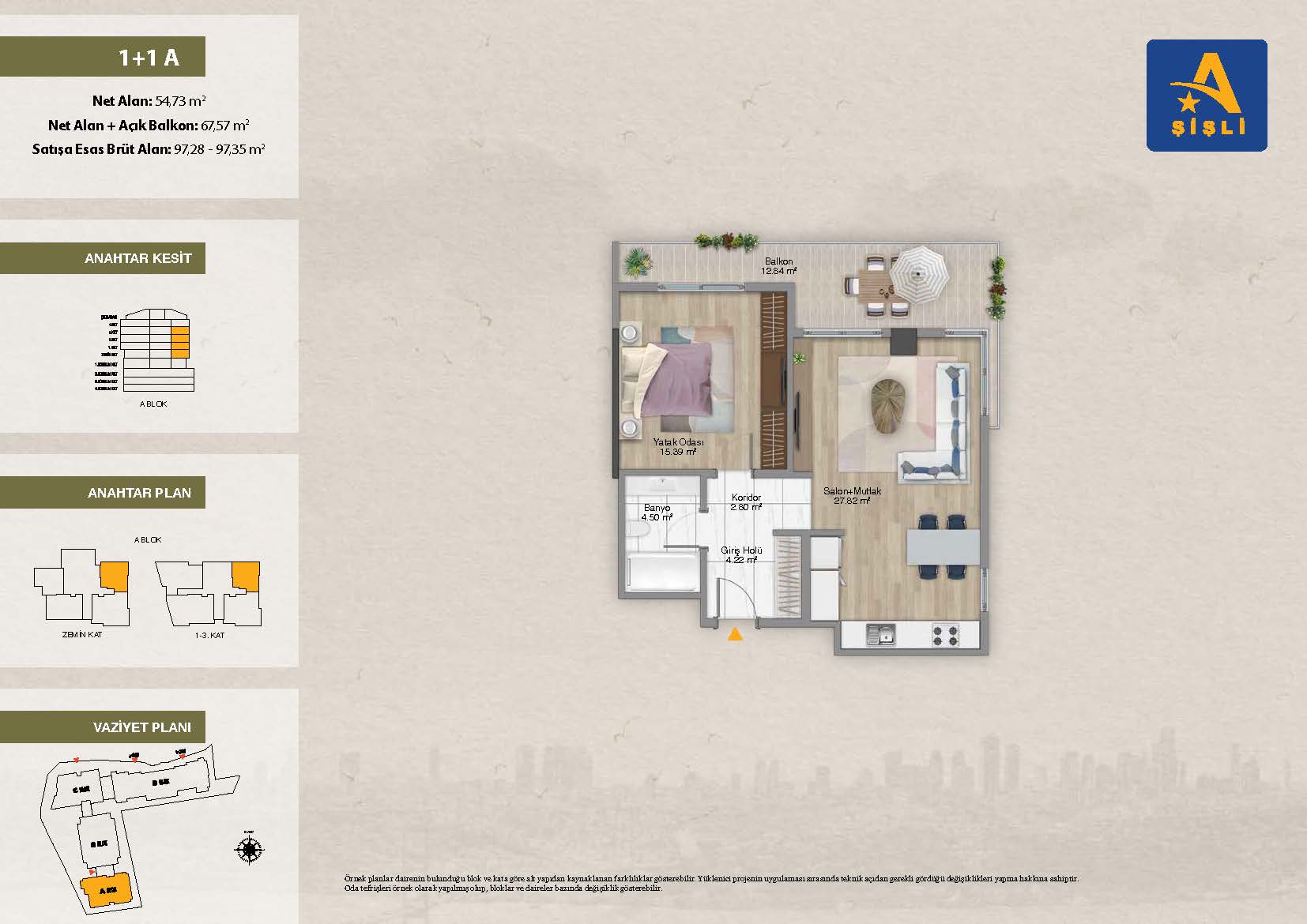 Квартира в Стамбуле в новом комплексе Avrupa Konutlari Sisli в районе Шишли - Фото 4