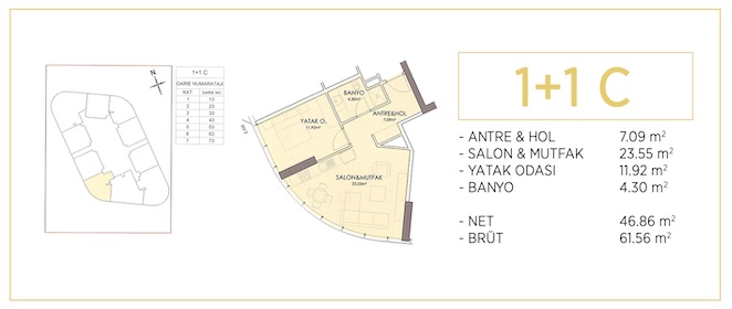 Квартира в Стамбуле в новом комплексе Uplife в районе Кадыкёй - Фото 9