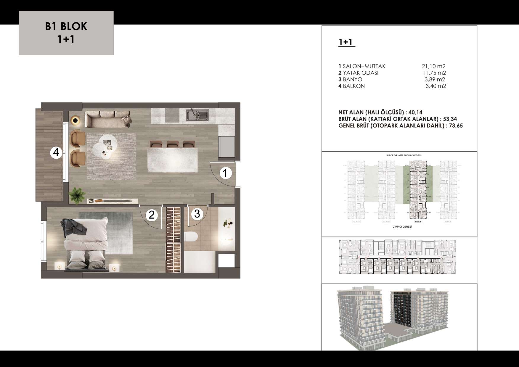 Квартира в Стамбуле в новом комплексе Mega Garden в районе Зейтинбурну - Фото 14