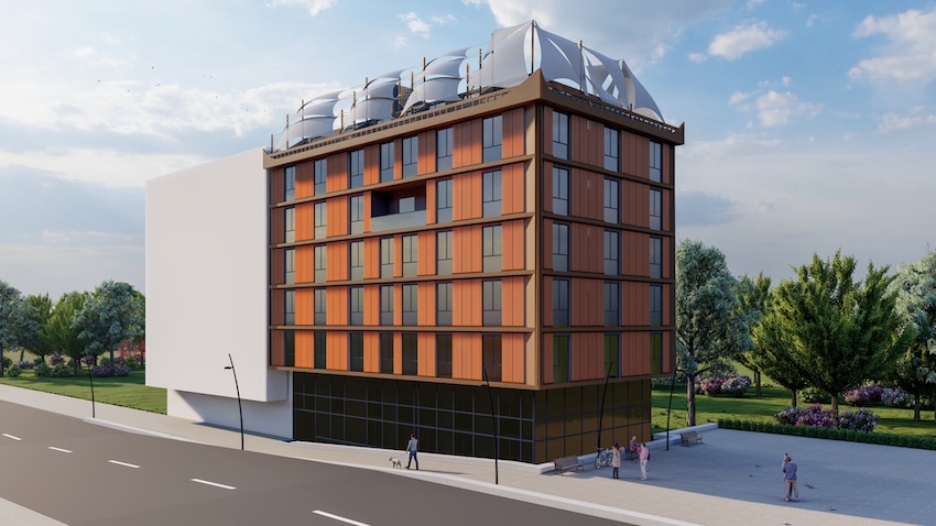 Квартира в Стамбуле в новом комплексе Suits Barbarossa в районе Бешикташ - Фото 1