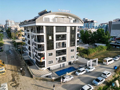 Квартира в Алании 1+1 в комплексе Yazar 9 в районе Махмутлар - Фото 1