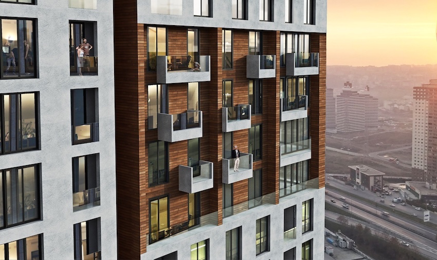 Квартира в Стамбуле в новом комплексе Avrupa Konutlari Esentepe в районе Картал - Фото 3