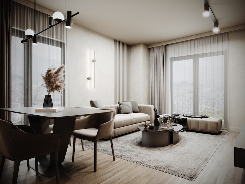 Квартира в Стамбуле в новом комплексе İki Yaka Fikirtepe в районе Кадыкёй - Фото 5