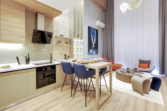 Квартира в Стамбуле в новом комплексе İnMari Oksijen в районе Бейликдюзю - Фото 27