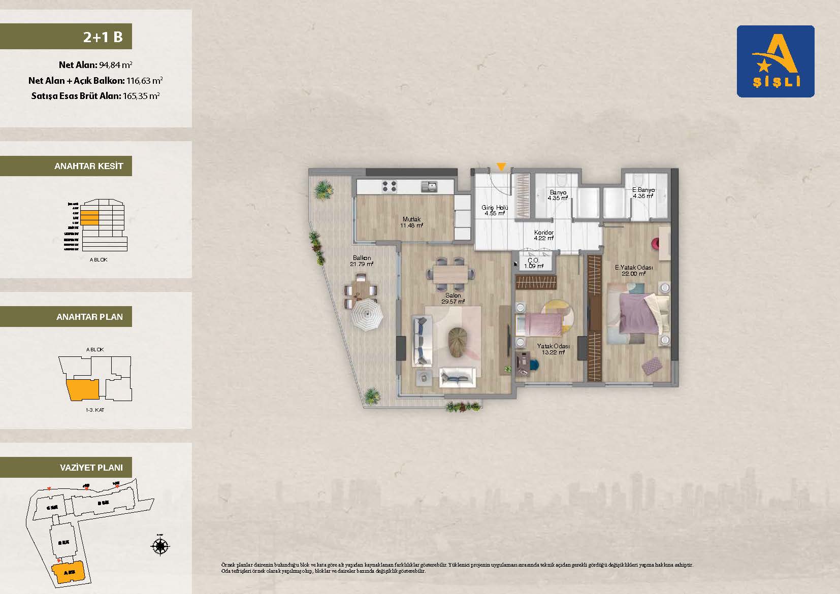 Квартира в Стамбуле в новом комплексе Avrupa Konutlari Sisli в районе Шишли - Фото 5