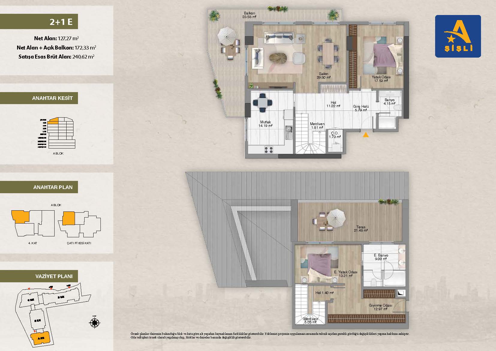 Квартира в Стамбуле в новом комплексе Avrupa Konutlari Sisli в районе Шишли - Фото 7