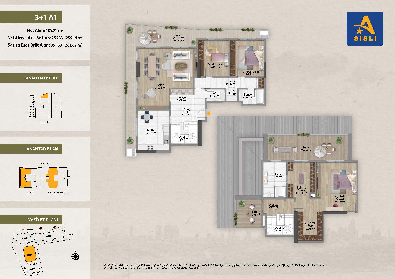 Квартира в Стамбуле в новом комплексе Avrupa Konutlari Sisli в районе Шишли - Фото 8