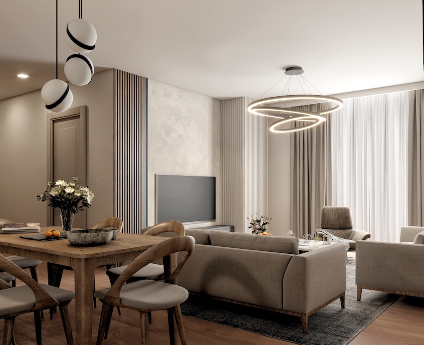 Квартира в Стамбуле в новом комплексе İki Yaka Fikirtepe в районе Кадыкёй - Фото 34