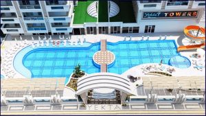 Квартира в Алании 1+1 в комплексе Yekta Towers в районе Махмутлар - Фото 3