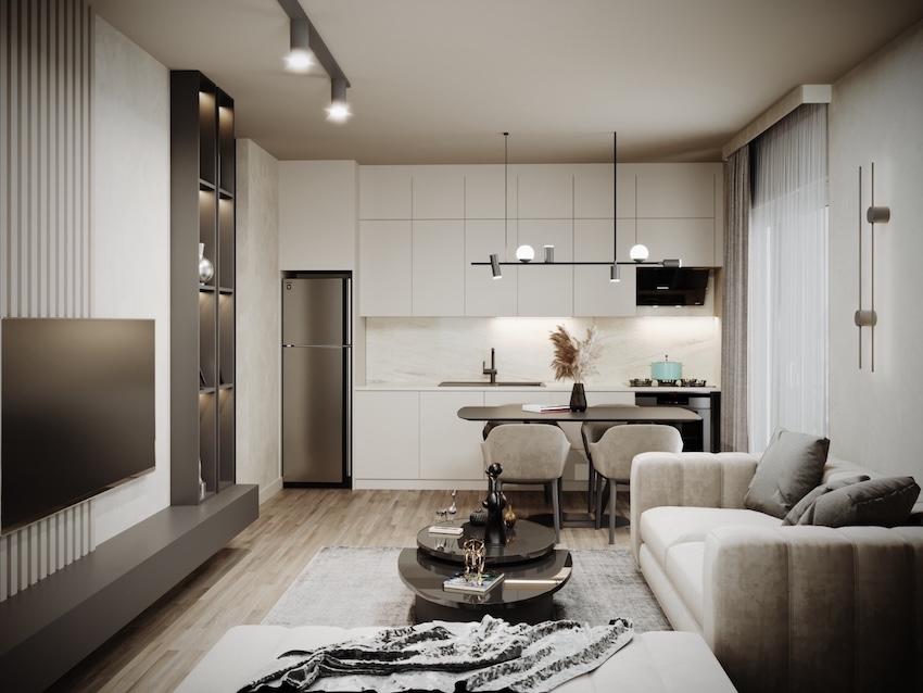 Квартира в Стамбуле в новом комплексе İki Yaka Fikirtepe в районе Кадыкёй - Фото 8