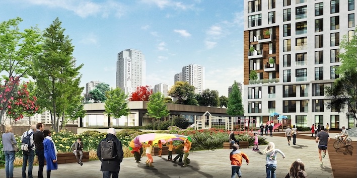 Квартира в Стамбуле в новом готовом комплексе Self Istanbul в районе Эсеньюрт - Фото 8