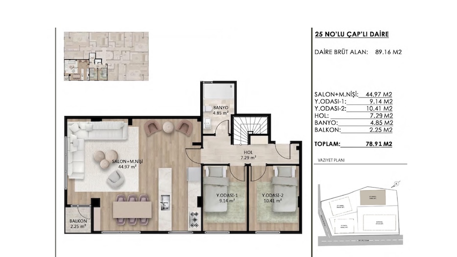 Квартира в Стамбуле в новом комплексе Bosphorus Besiktas в районе Бешикташ - Фото 12