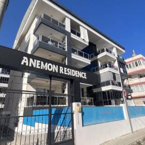 Квартира 1+1 в комплексе Anemon у пляжа Клеопатра, Алания