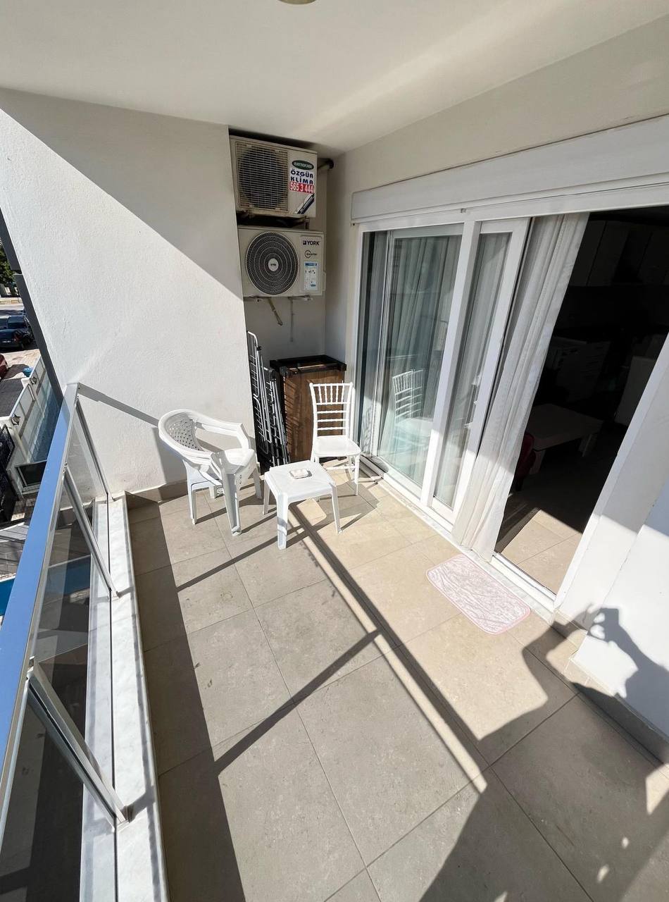 Квартира 1+1 в комплексе Anemon у пляжа Клеопатра, Алания - Фото 13