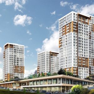 Квартира в Стамбуле в новом комплексе Avrupa Konutlari Esentepe в районе Картал