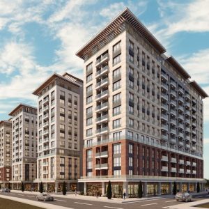 Квартира в Стамбуле в новом комплексе Mega Garden в районе Зейтинбурну