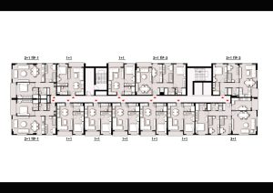 Квартира в Стамбуле в новом комплексе Mega Garden в районе Зейтинбурну - Фото 12