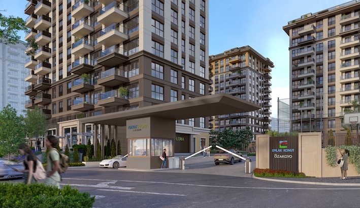 Квартира в Стамбуле в новом комплексе Hayat Flora в районе Кючюкчекмедже - Фото 2