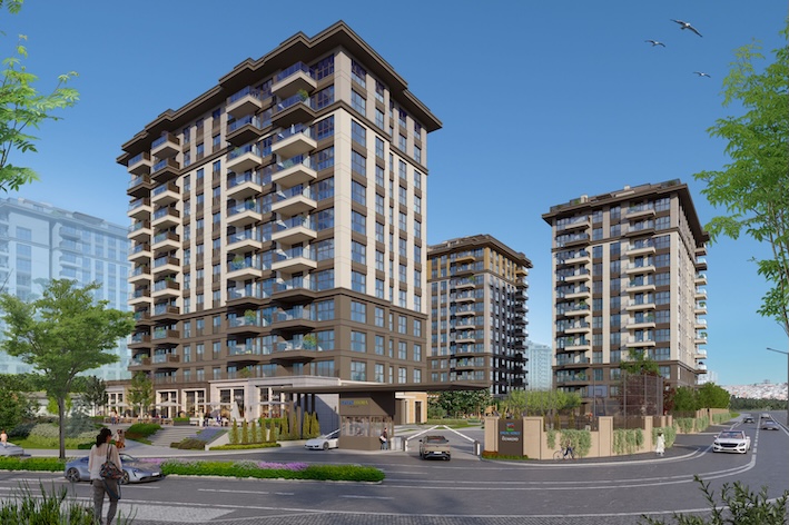 Квартира в Стамбуле в новом комплексе Hayat Flora в районе Кючюкчекмедже - Фото 4