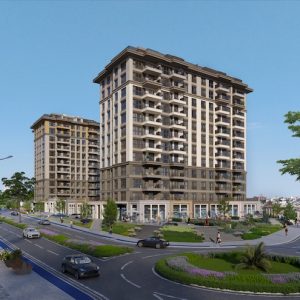 Квартира в Стамбуле в новом комплексе Hayat Flora в районе Кючюкчекмедже