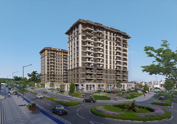 Квартира в Стамбуле в новом комплексе Hayat Flora в районе Кючюкчекмедже - Фото 8