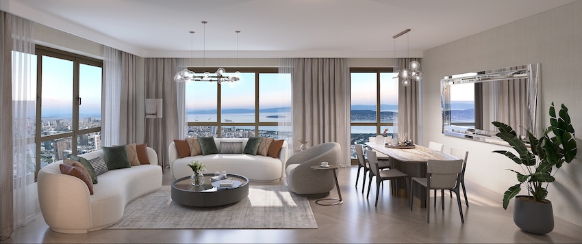 Квартира в Стамбуле в новом комплексе Ozak Dragos, Турция - Фото 34