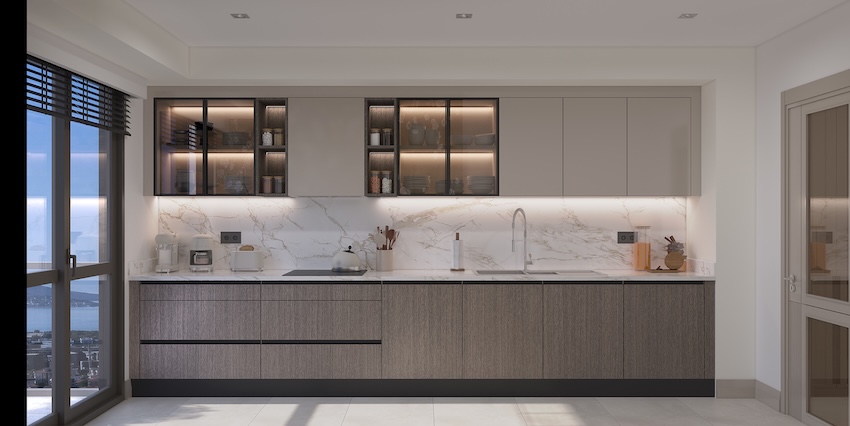 Квартира в Стамбуле в новом комплексе Ozak Dragos, Турция - Фото 36