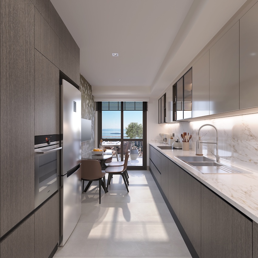 Квартира в Стамбуле в новом комплексе Ozak Dragos, Турция - Фото 37