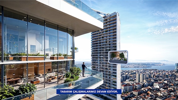 Квартира в Стамбуле в новом комплексе Taşyapı Şişli в районе Шишли - Фото 5