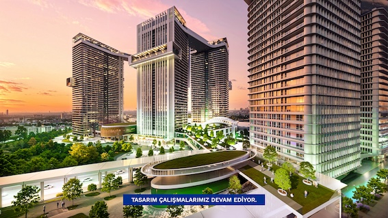 Квартира в Стамбуле в новом комплексе Taşyapı Şişli в районе Шишли - Фото 1