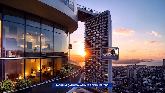 Квартира в Стамбуле в новом комплексе Taşyapı Şişli в районе Шишли - Фото 3