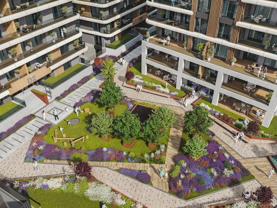 Квартира в Стамбуле в комплексе Senfoni Etiler в районе Бешикташ - Фото 2