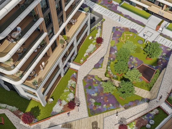 Квартира в Стамбуле в комплексе Senfoni Etiler в районе Бешикташ - Фото 3