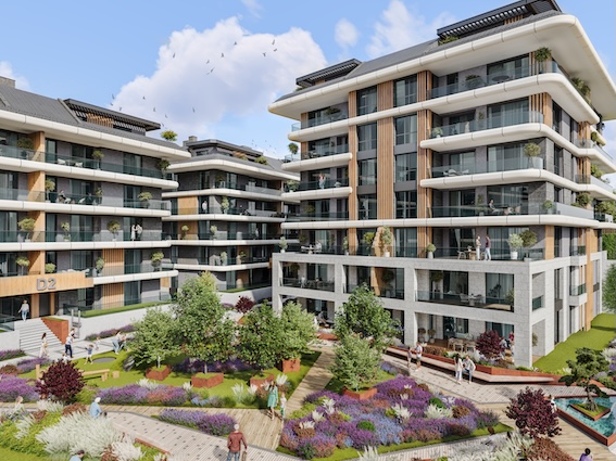 Квартира в Стамбуле в комплексе Senfoni Etiler в районе Бешикташ - Фото 14