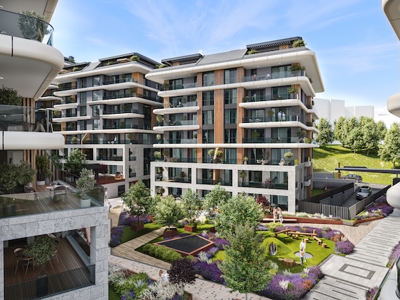 Квартира в Стамбуле в комплексе Senfoni Etiler в районе Бешикташ - Фото 15