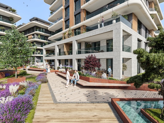 Квартира в Стамбуле в комплексе Senfoni Etiler в районе Бешикташ - Фото 16