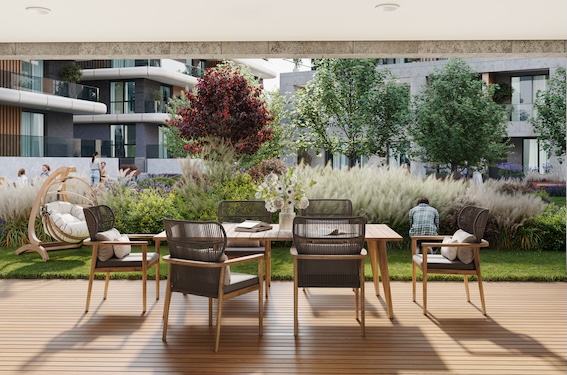 Квартира в Стамбуле в комплексе Senfoni Etiler в районе Бешикташ - Фото 11