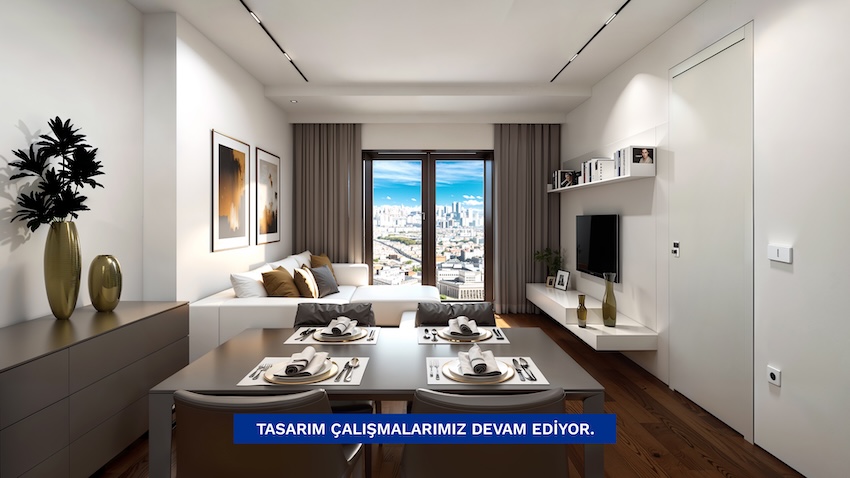 Квартира в Стамбуле в новом комплексе Taşyapı Şişli в районе Шишли - Фото 11
