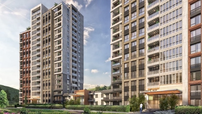 Квартира в Стамбуле в комплексе Sakli Vadi в районе Маслак - Фото 3